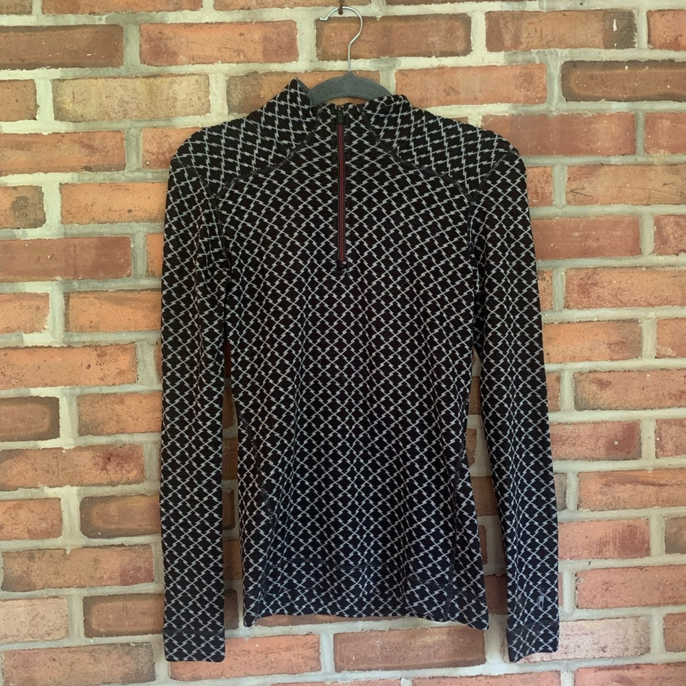 SMARTWOOL quarter zip - barely worn!